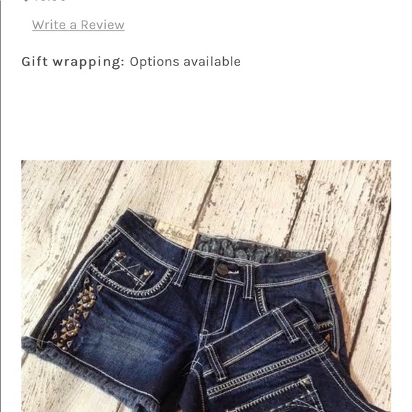 Petrol Coachella Denim shorts - Picture 5 of 6